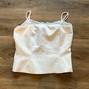 Zara Lace Trim Tank Top